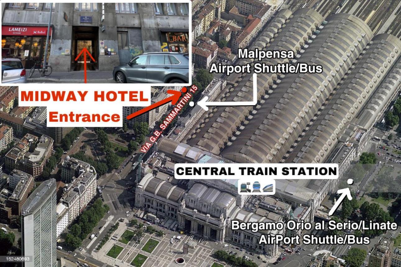 Hotel Midway Milan Extérieur photo