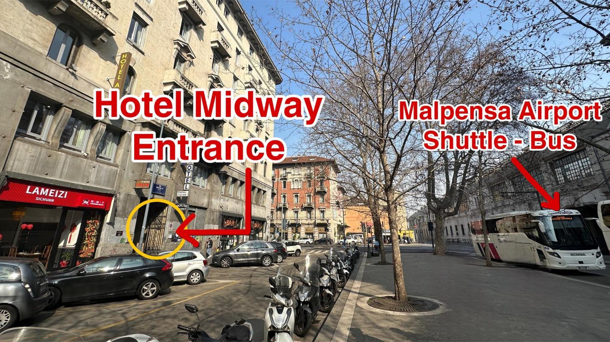 Hotel Midway Milan Extérieur photo