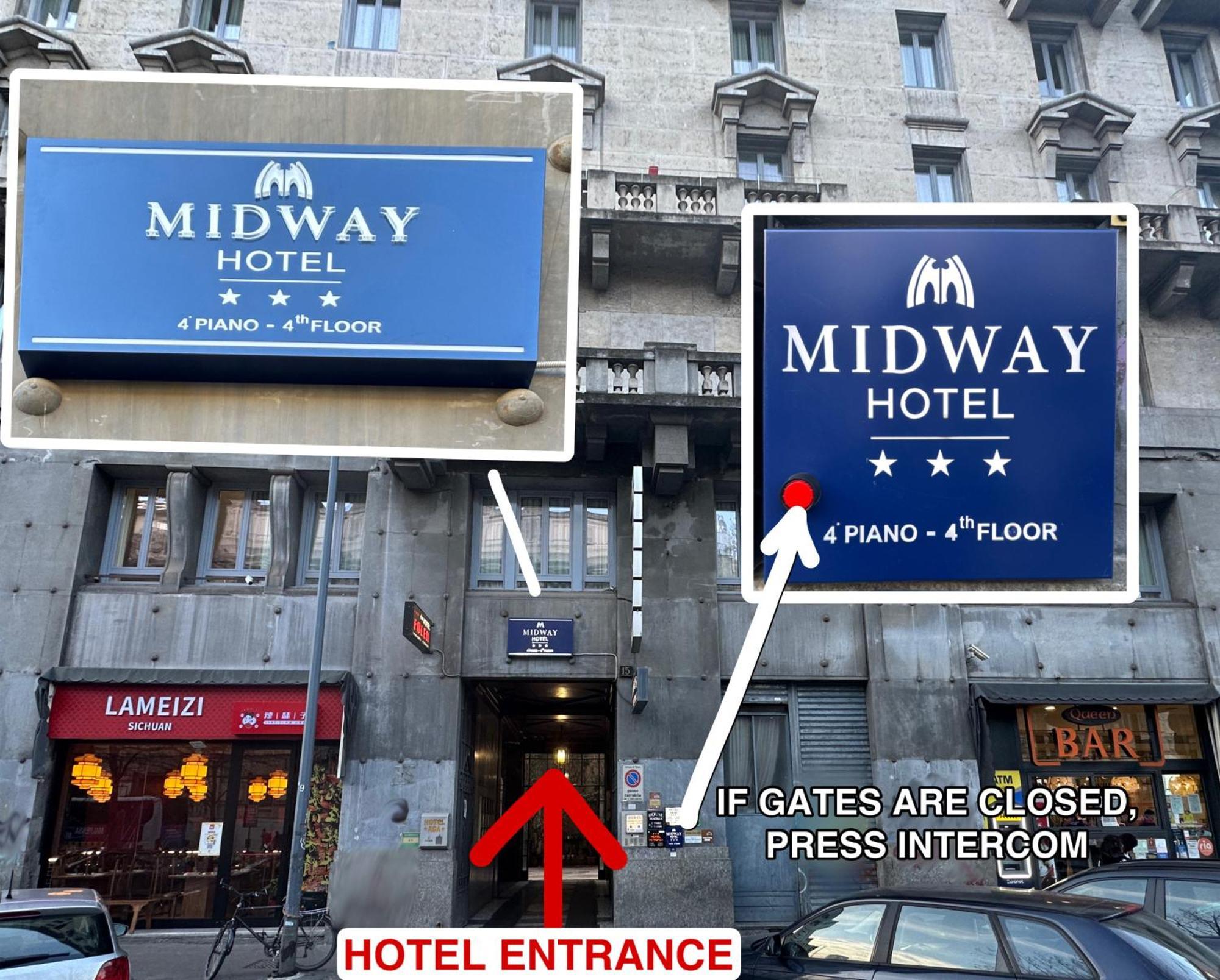 Hotel Midway Milan Extérieur photo